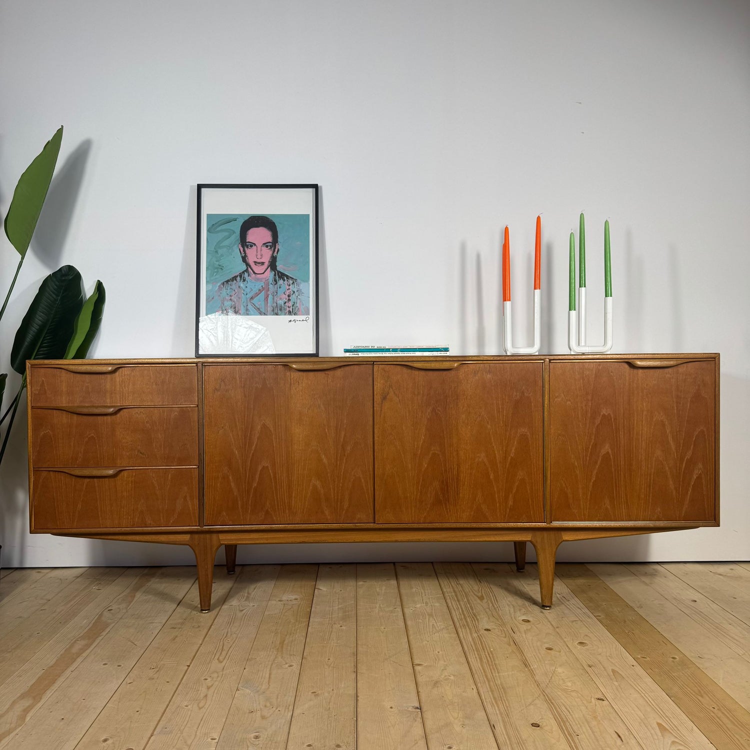 Credenza McIntosh in Teak – Sideboard Mid-Century Scozzese Anni ’60