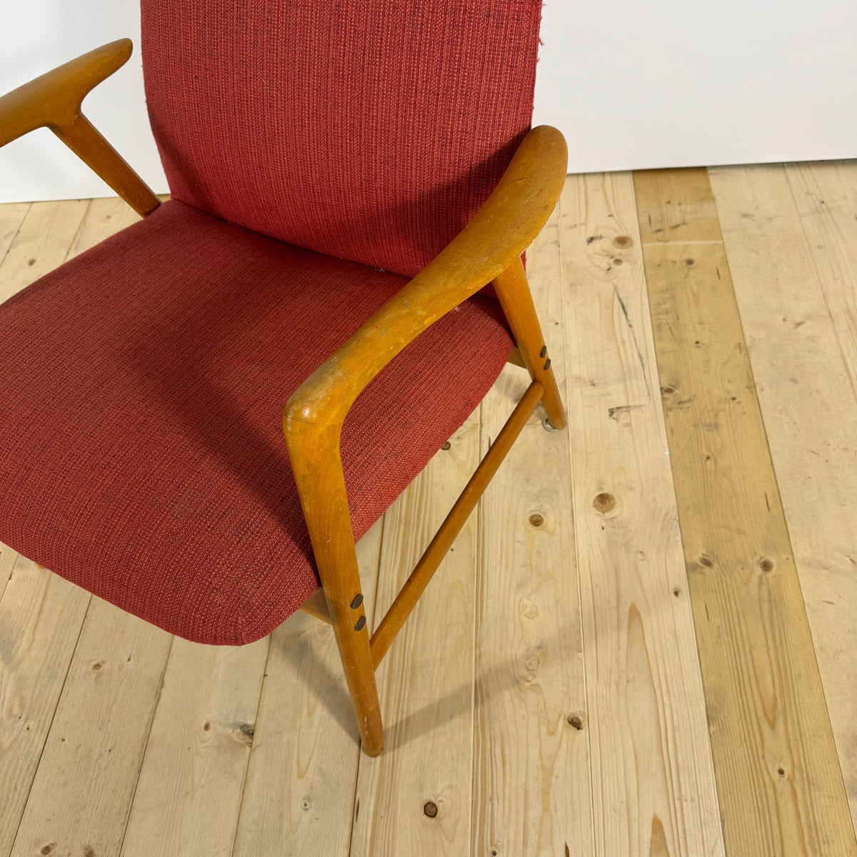 Poltrona Mid-Century Modern di Alf Svensson – Svezia, 1960