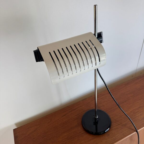 Lampada da tavolo 885/L Joe Colombo per Oluce, Italia 1970