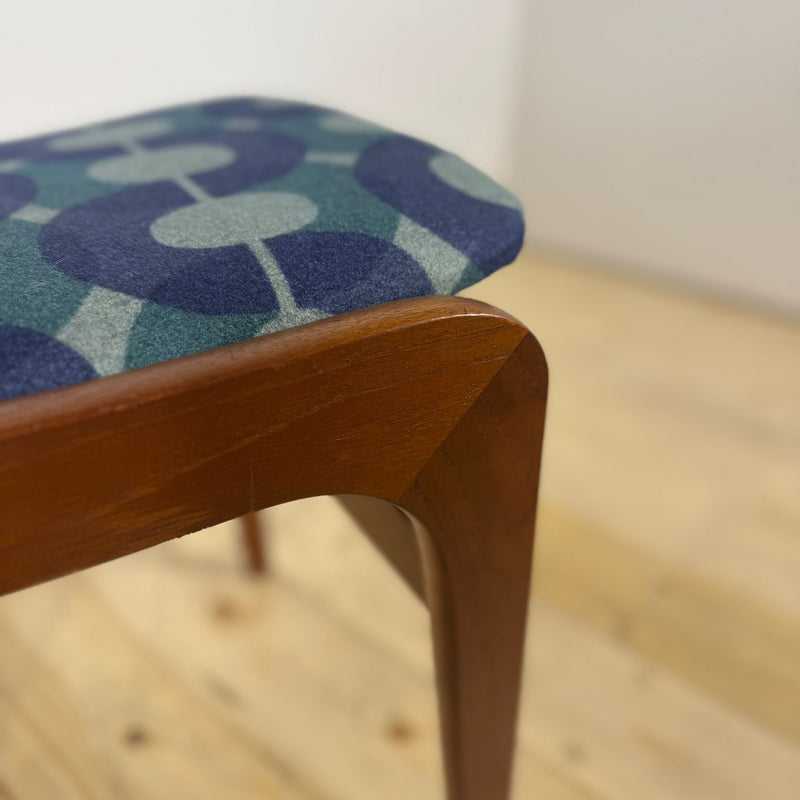 Poggiapiedi Vintage in Teak – Design Danese (Anni '60)