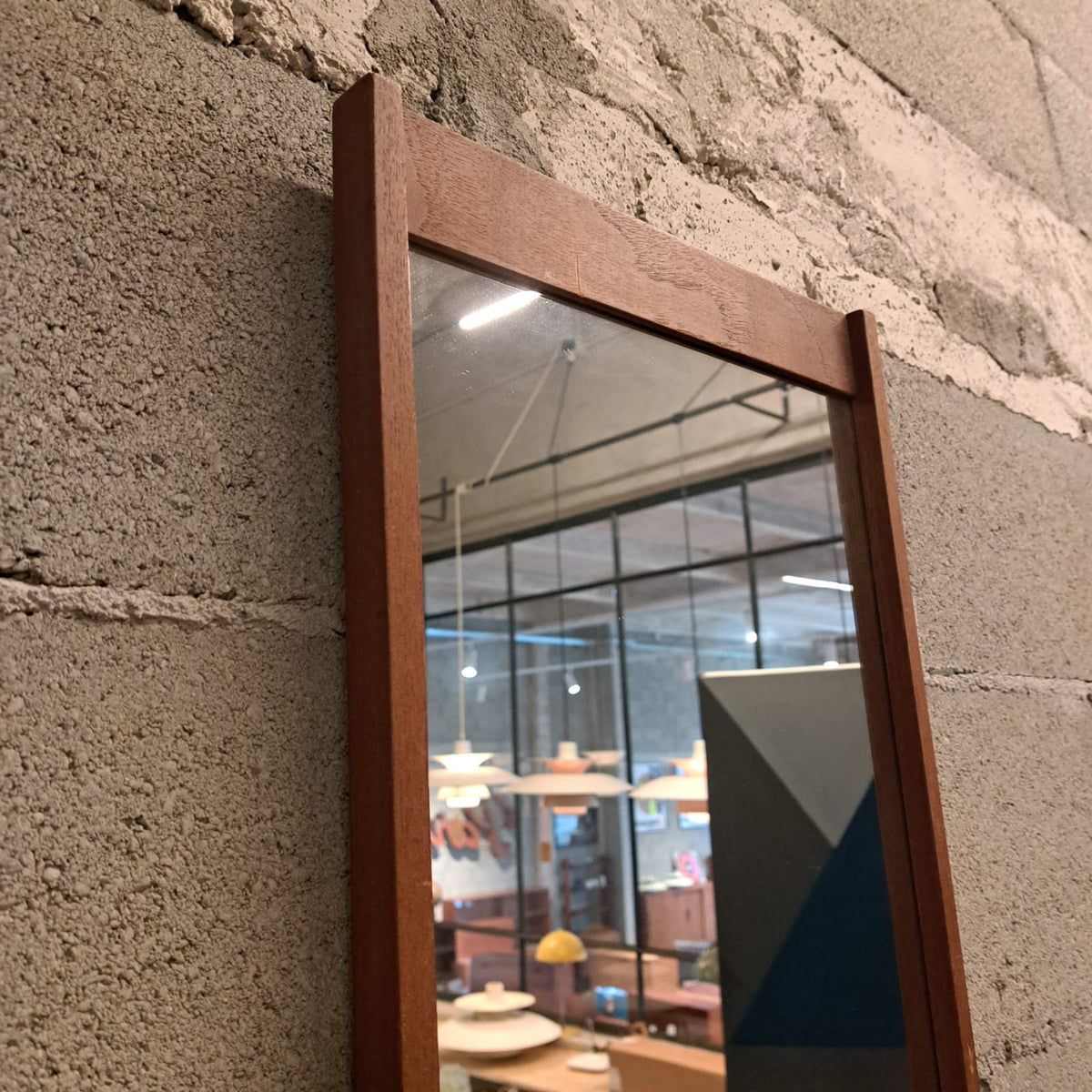 Specchio vintage in teak