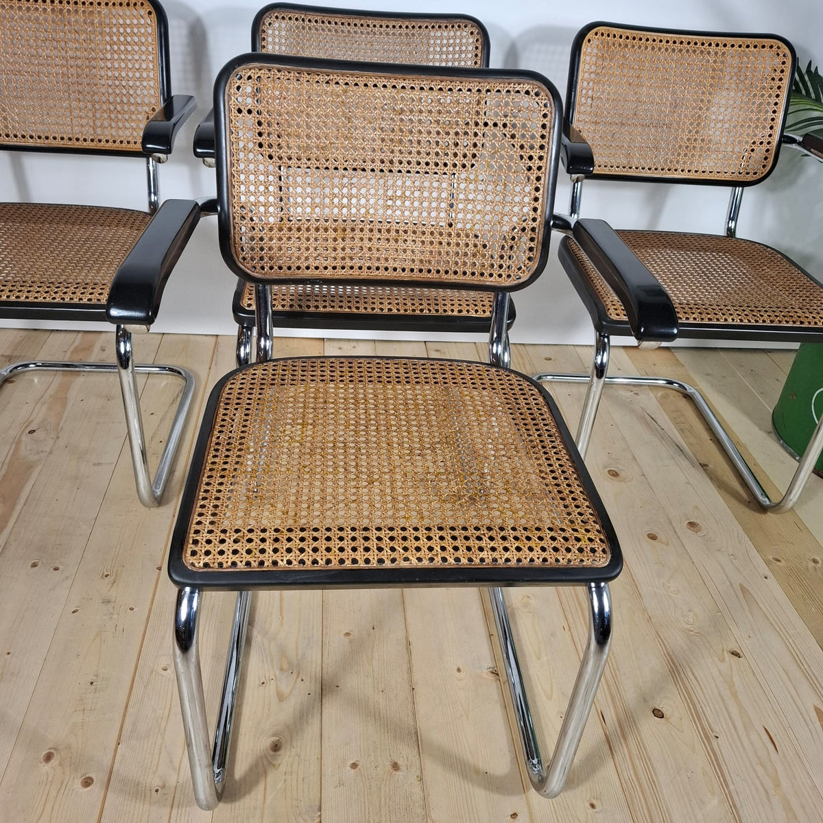 Set di 4 sedie S64 Marcel Breuer per Thonet – Bauhaus Mid-Century