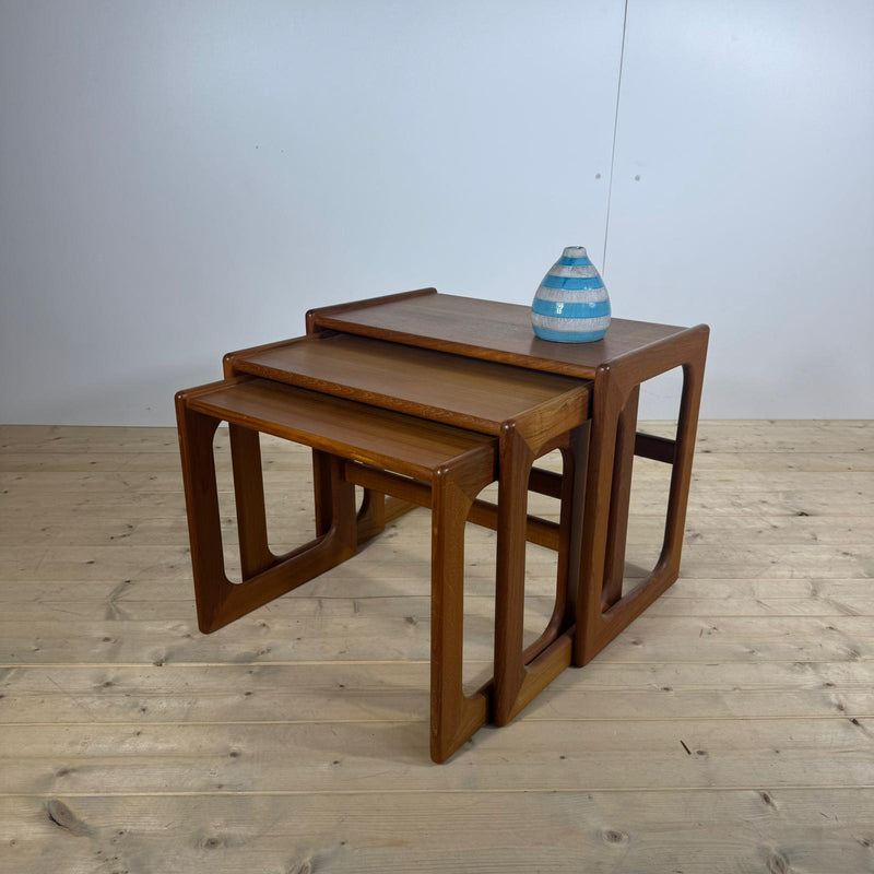 Nesting tables in teak, Danimarca 1960