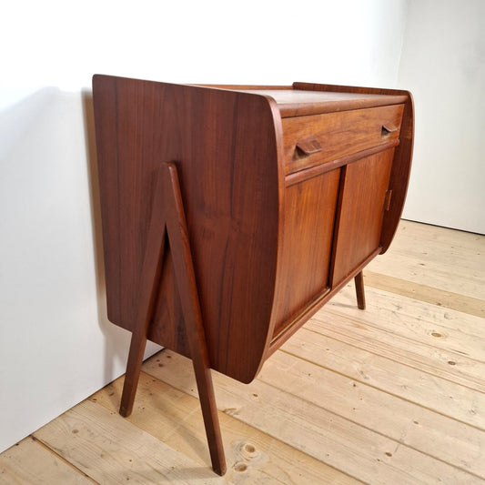 Sideboard Poul Volter in Teak – Design Scandinavo Vintage Danese, Anni ’60