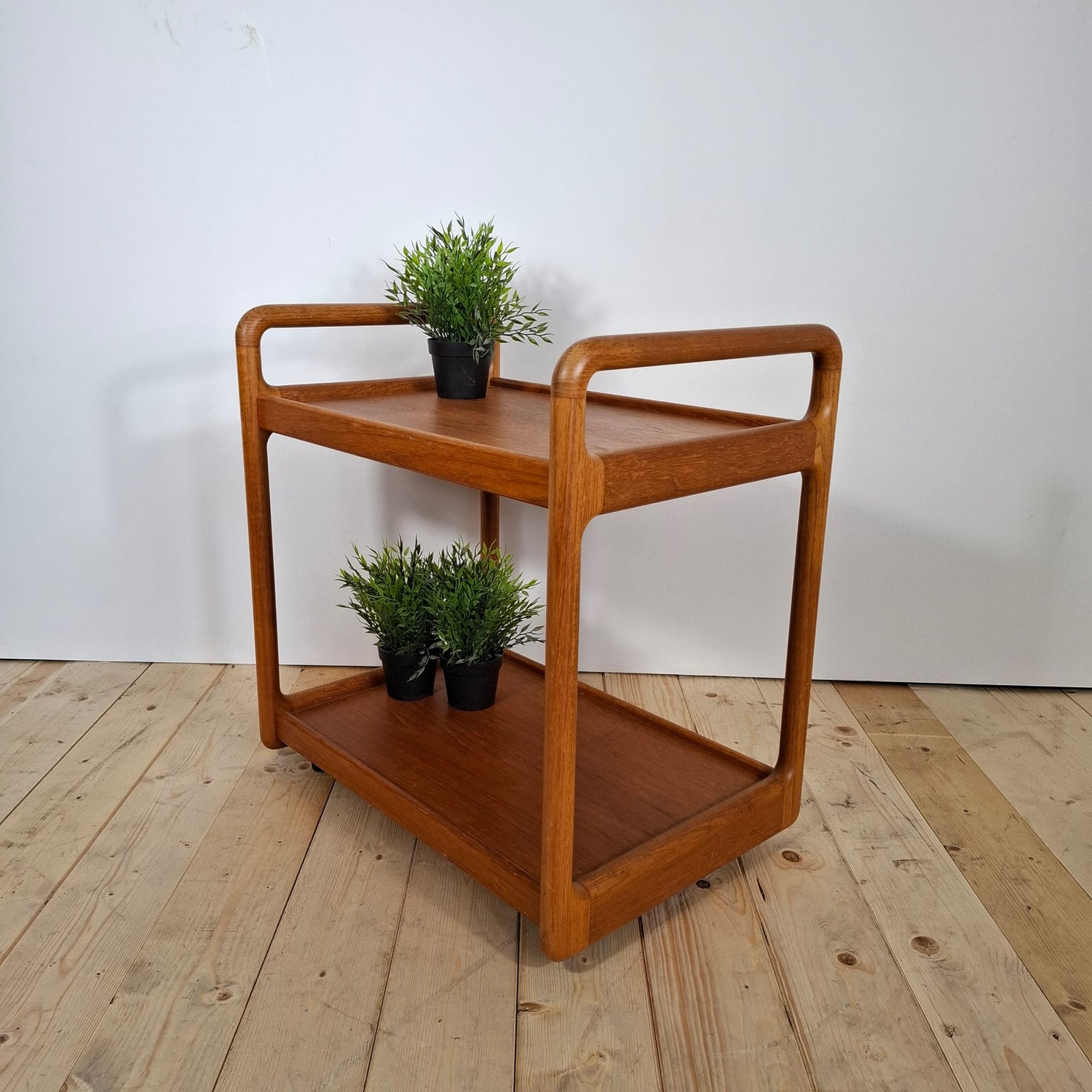 Serving Trolley Danese in Teak – Carrello di Servizio Mid-Century Modern, Anni ’60