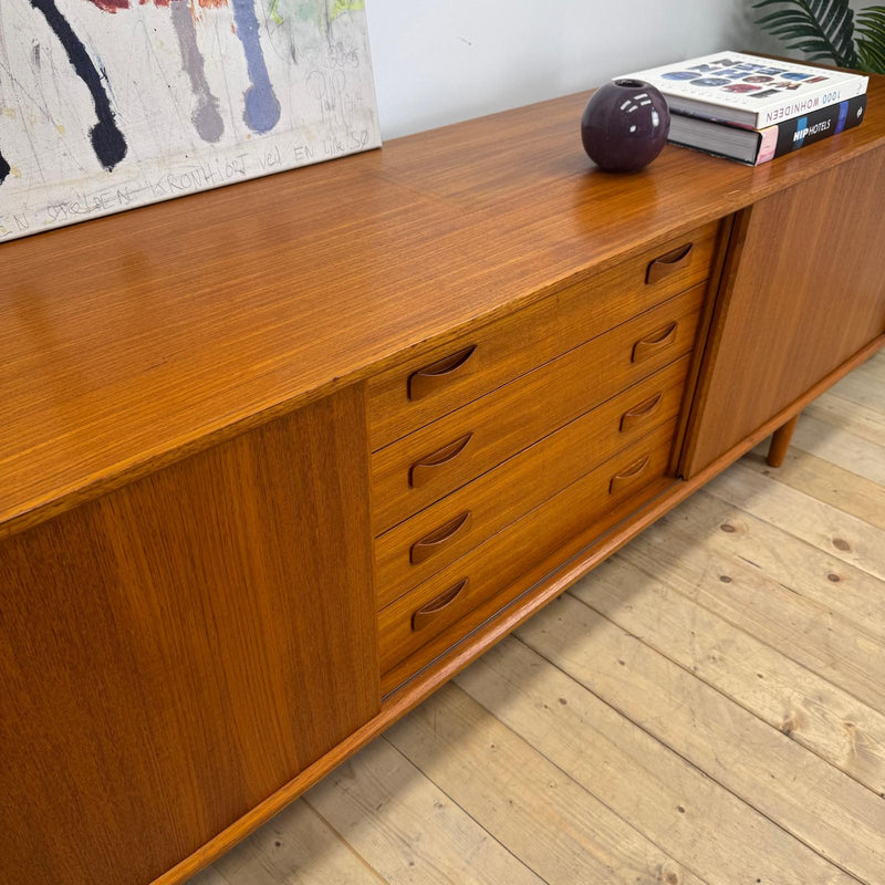 Sideboard in teak di Clausen & Søn, 1960