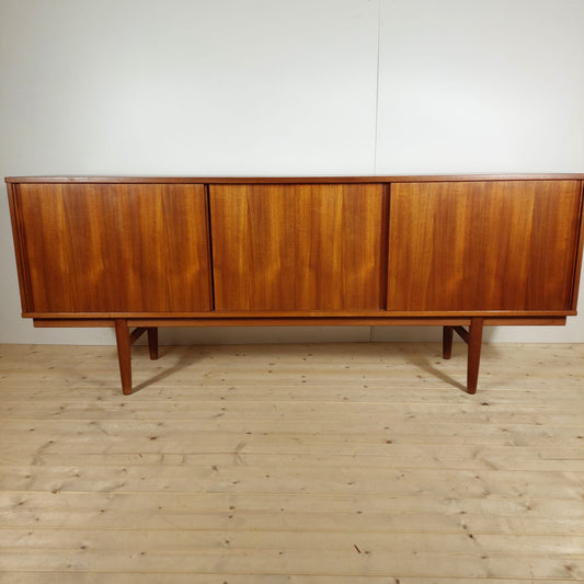 Sideboard danese in teak di EW Bach, anni ’60 – Design Scandinavo Vintage