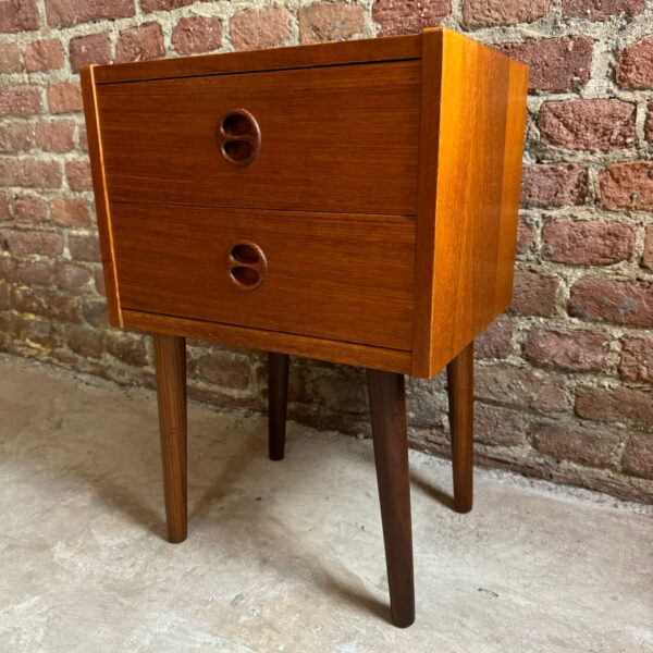 Comodino, teak, Danimarca 1960