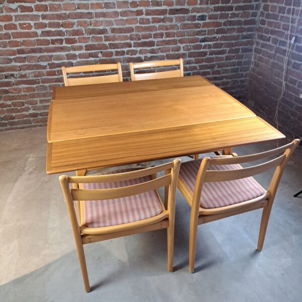 Tavolino / tavolo da pranzo Danimarca 1960
