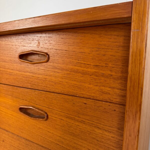 Credenza in teak, Danimarca 1960