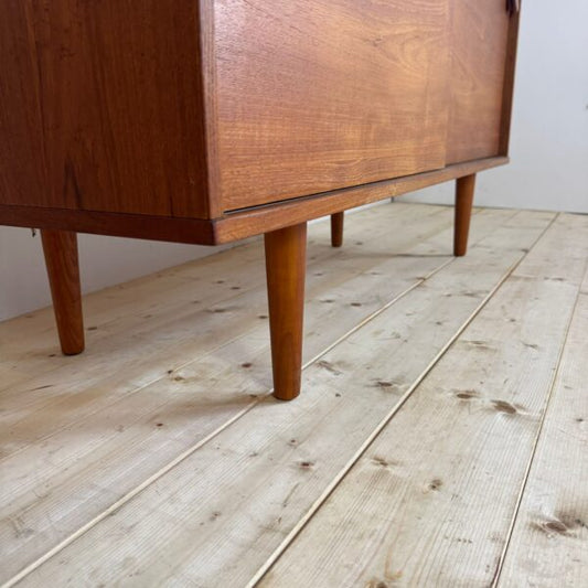 Credenza danese vintage in teak, Danimarca 1960