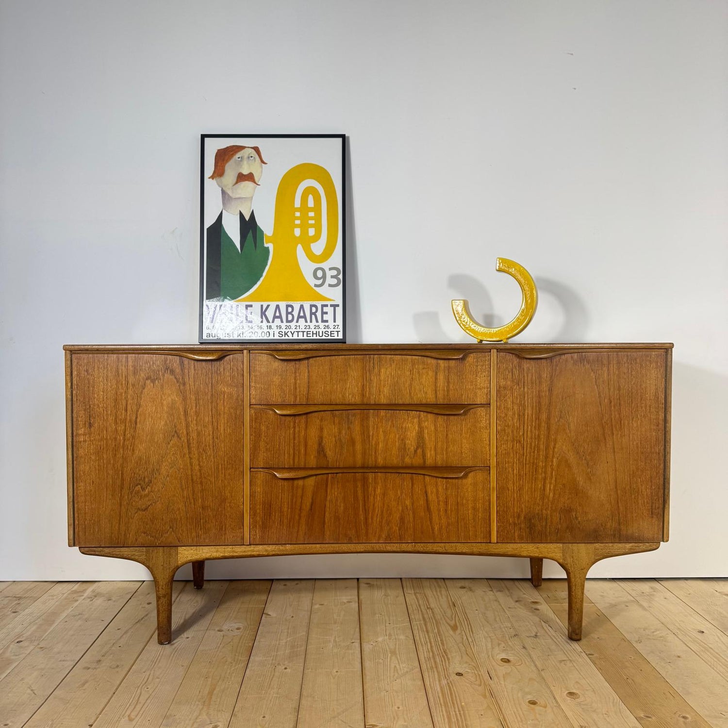 Sideboard Danese in Teak Anni ’60 – Eleganza Mid-Century Scandinava