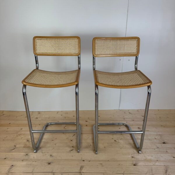 Coppia di sgabelli da cucina, Italia 1960