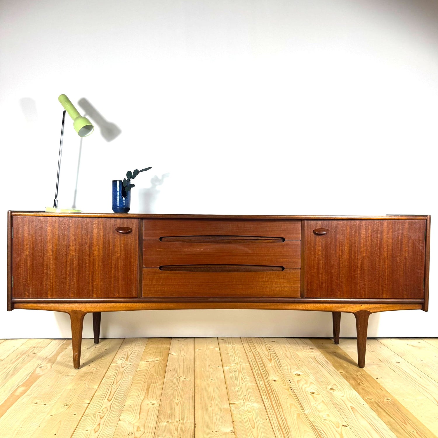 Sideboard danese anni ’60 in teak – design scandinavo originale vintage