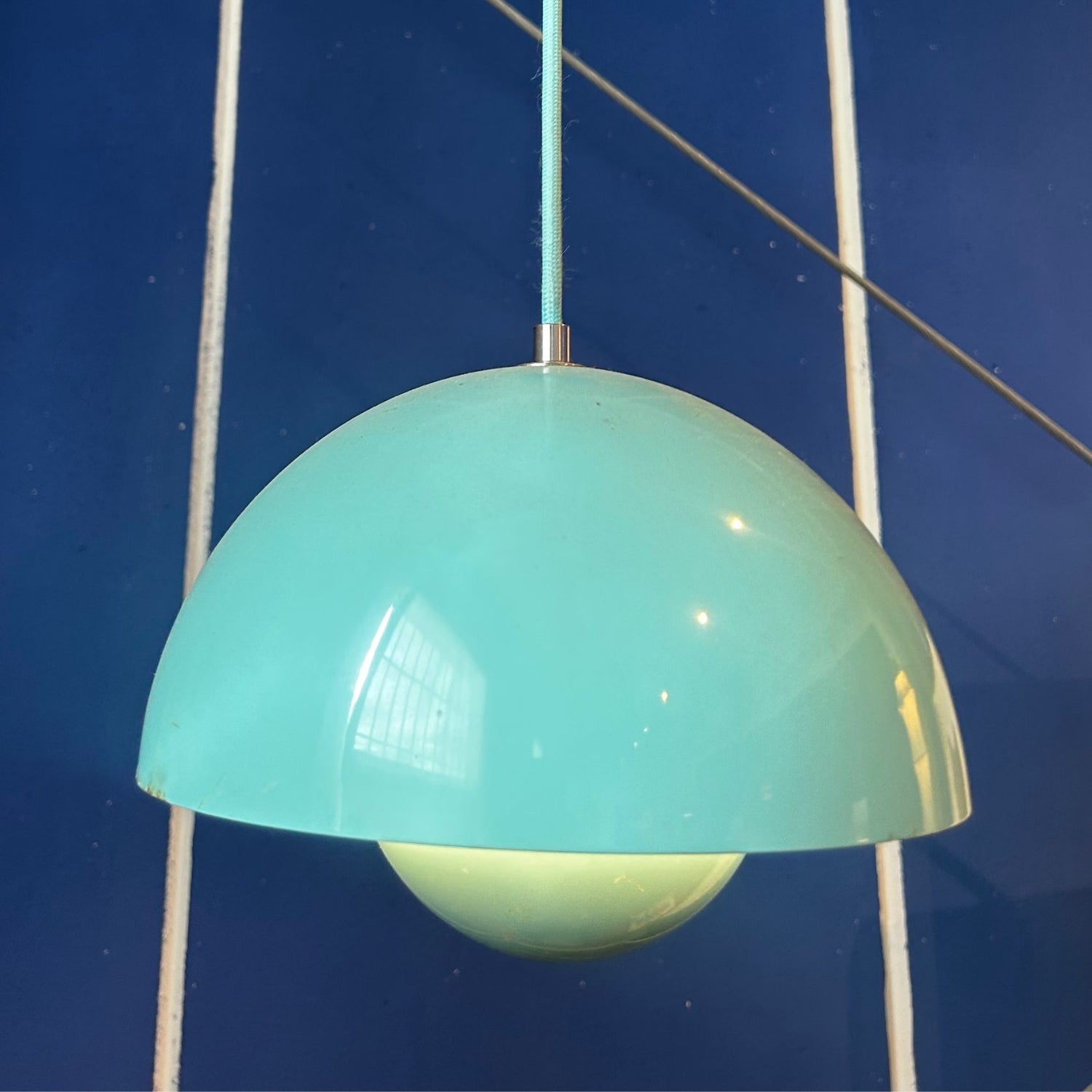 Lampada a Sospensione Flowerpot di Verner Panton (Danimarca, Anni '60)