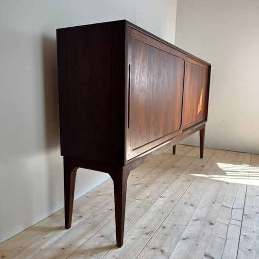 Credenza alta in palissandro, Danimarca 1960