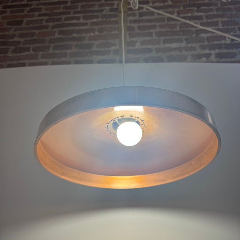 Lampada a sospensione in rame, Danimarca 1960