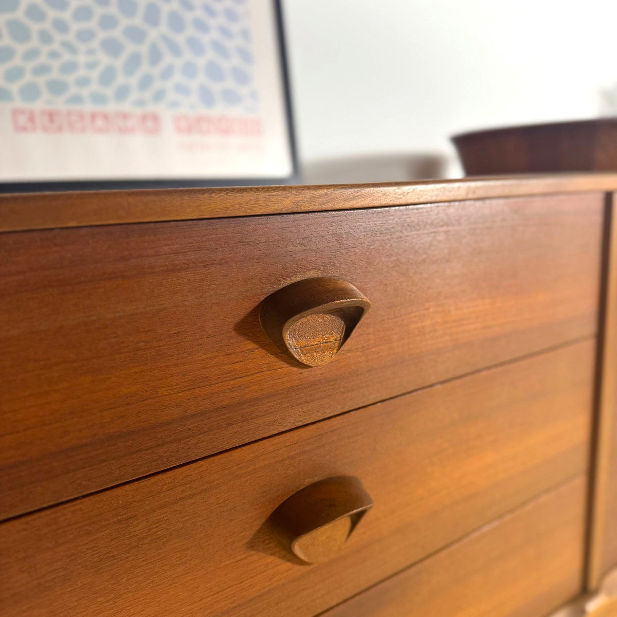 Credenza vintage in teak Tom Robertson McIntosh – sideboard Mid-Century anni ’60