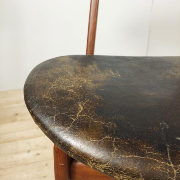 Set di otto sedie model 402 di Vilhelm Wohlert per Soborg Mobelfabrik