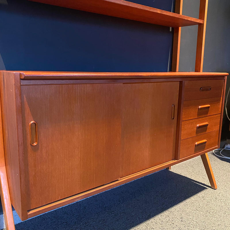 Libreria in teak anni Sessanta