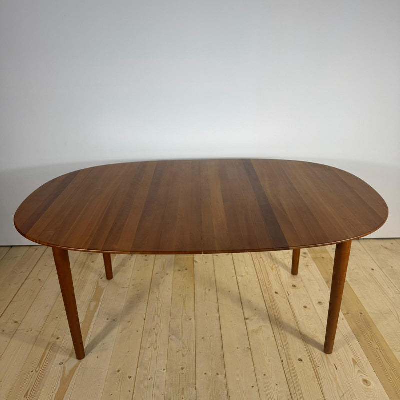 Tavolo da Pranzo in Teak con Tre Prolunghe – Design Scandinavo Vintage