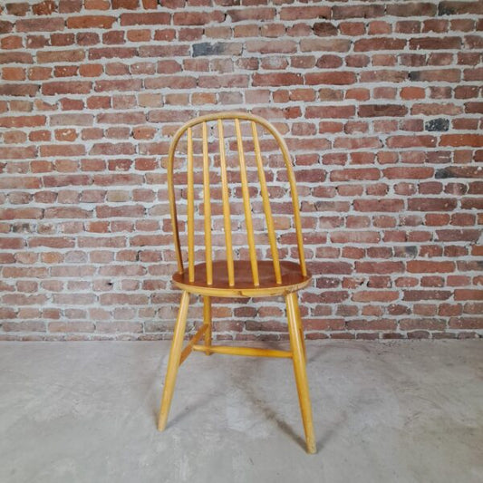 Set of chairs in wood, Sweden 1960