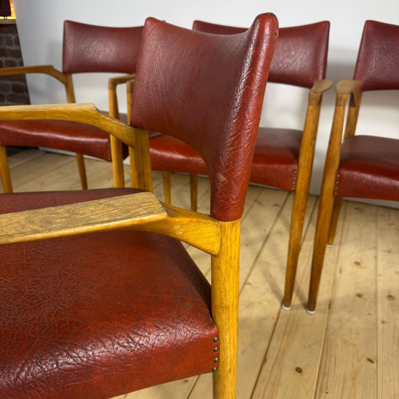 Set di 4 Sedie in Teak di Villy Schou Andersen – Design Scandinavo Mid-Century