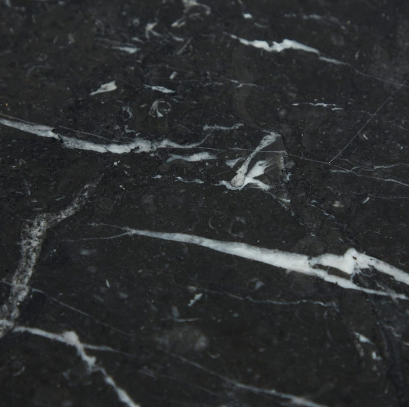 Tavolo da pranzo in marmo Nero Marquina