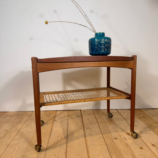 Bar trolley scandinavo di Poul Hundevad, anni '60