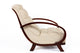 Vintage armchair, Sweden 1930s, Nobilis linen bouclé fabric