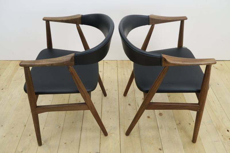 Set di sei sedie modello 213 di Thomas Harlev per Farstrup, Danimarca 1960