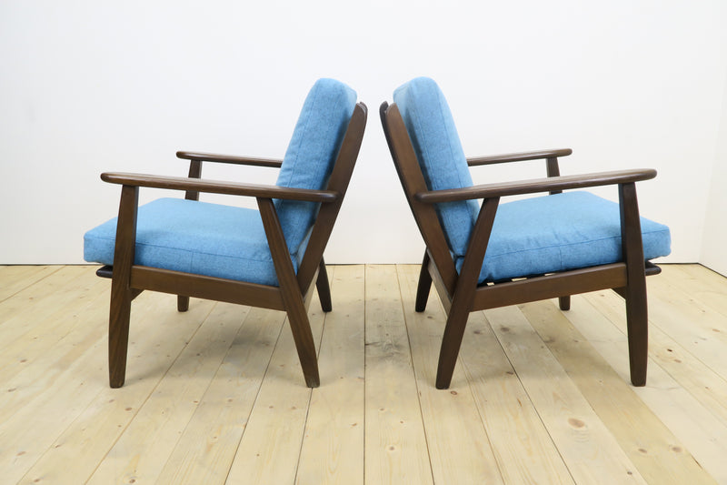 Coppia di poltrone in teak, Danimarca 1960