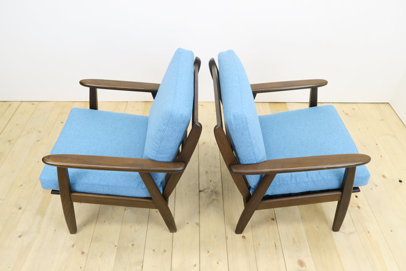Coppia di poltrone in teak, Danimarca 1960