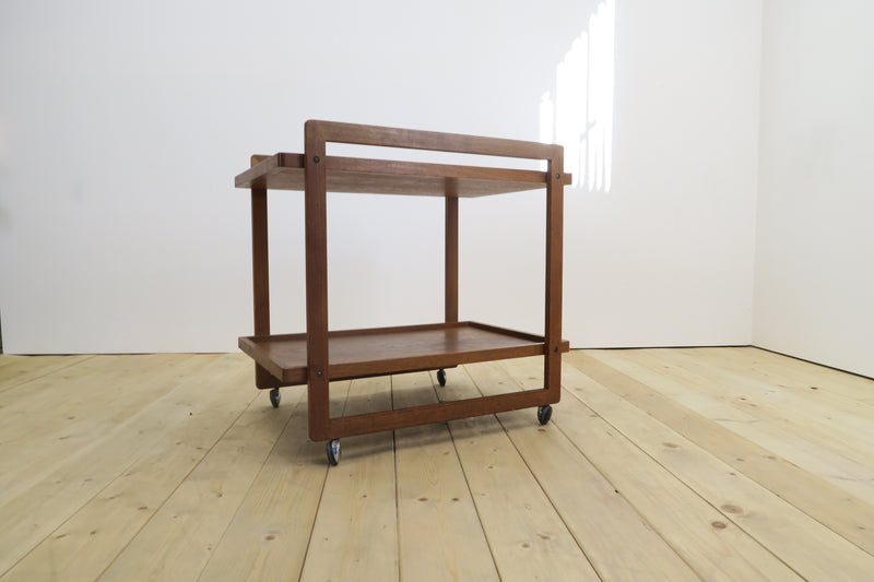 Rosewood bar cart, 1960s