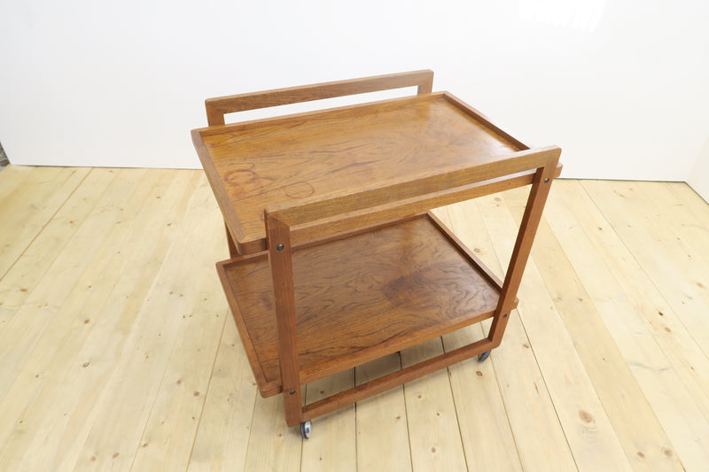 Rosewood bar cart, 1960s