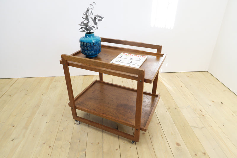 Rosewood bar cart, 1960s