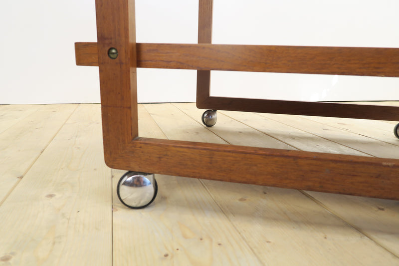 Rosewood bar cart, 1960s