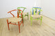Set di 4 Wishbone Chair CH24 di Hans J. Wegner per Carl Hansen & Søn