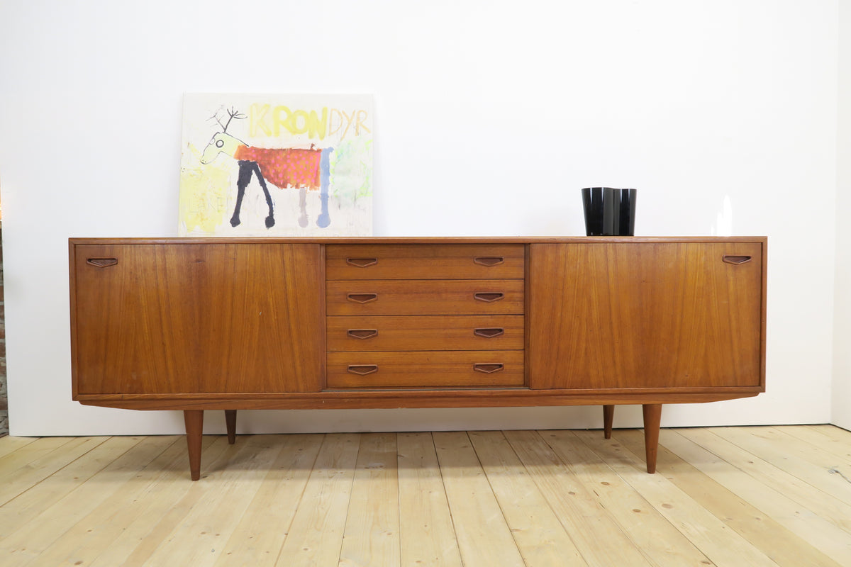 Sideboard in teak di Clausen & Søn, anni ’60