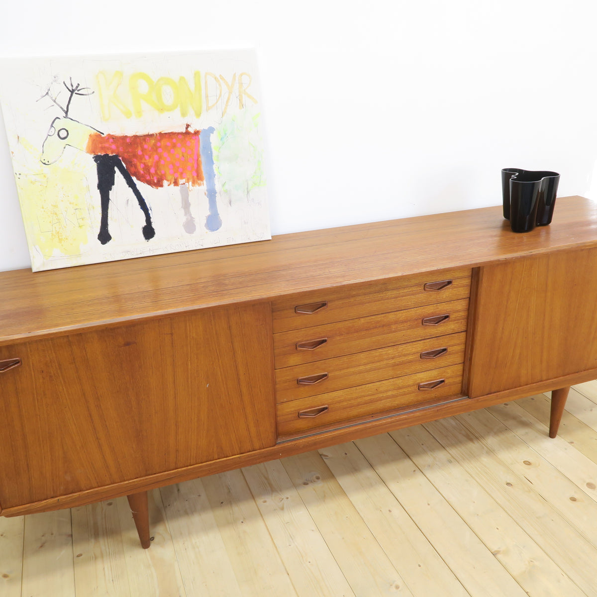 Sideboard in teak di Clausen & Søn, anni ’60