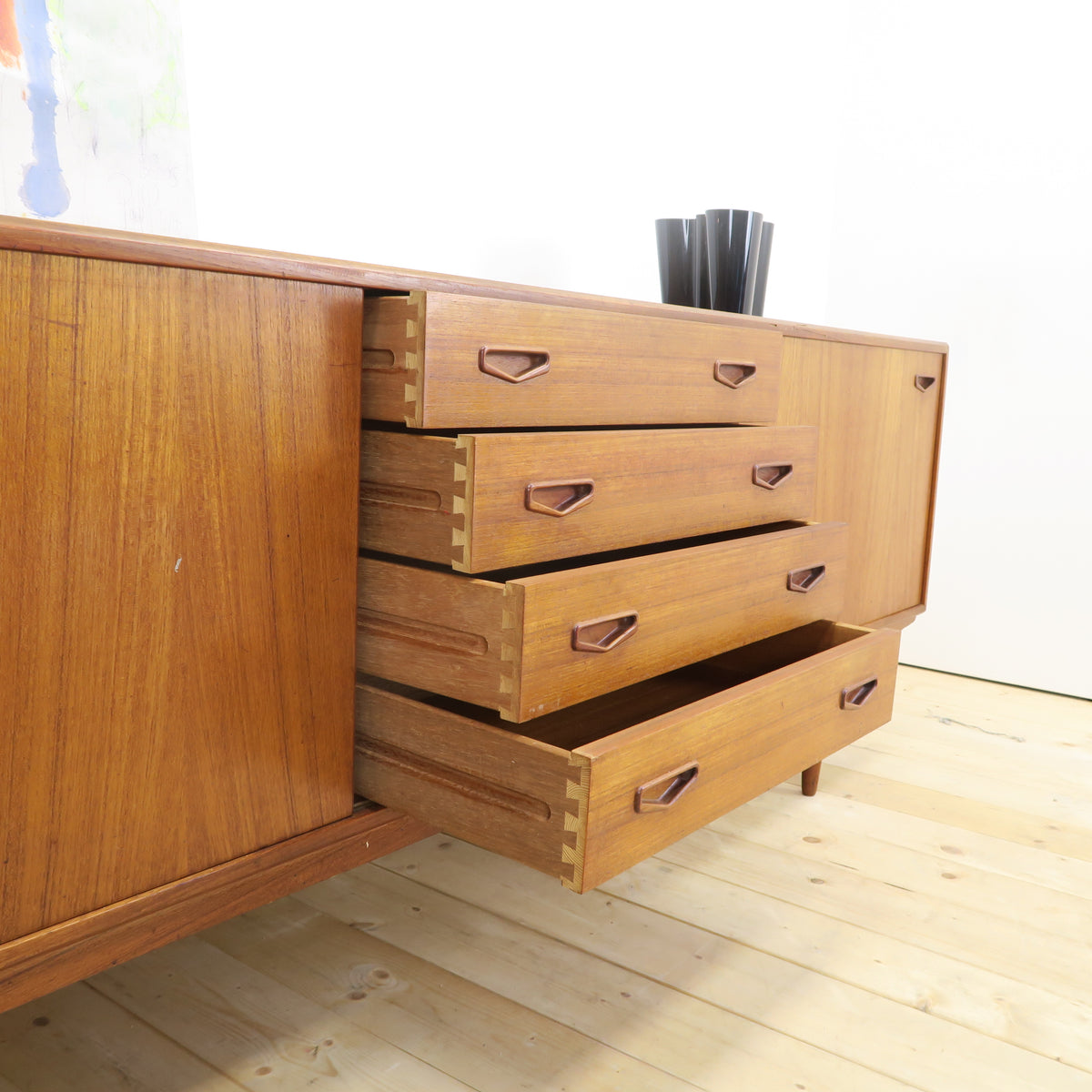 Sideboard in teak di Clausen & Søn, anni ’60