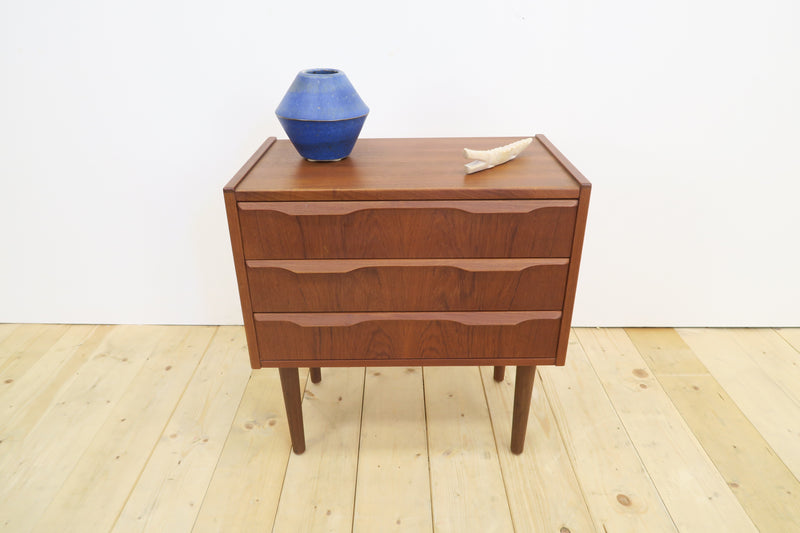 Danish teak bedside table, 1960s