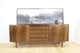 Teak sideboard with central drawers, 1960s