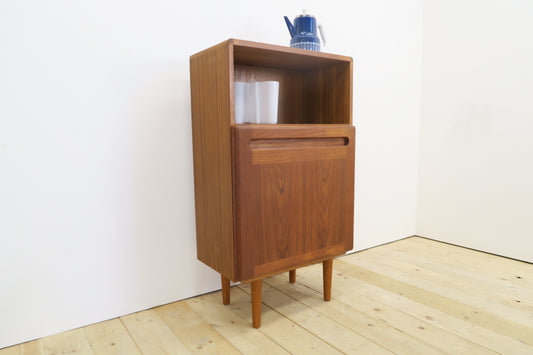Cabinet in teak con vano a giorno, anni ’60