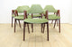 Set of 6 Compass Chairs by Kai Kristiansen, 1960s