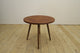 Round teak coffee table, 1960s