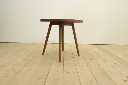 Coffee table rotondo in teak, anni ’60