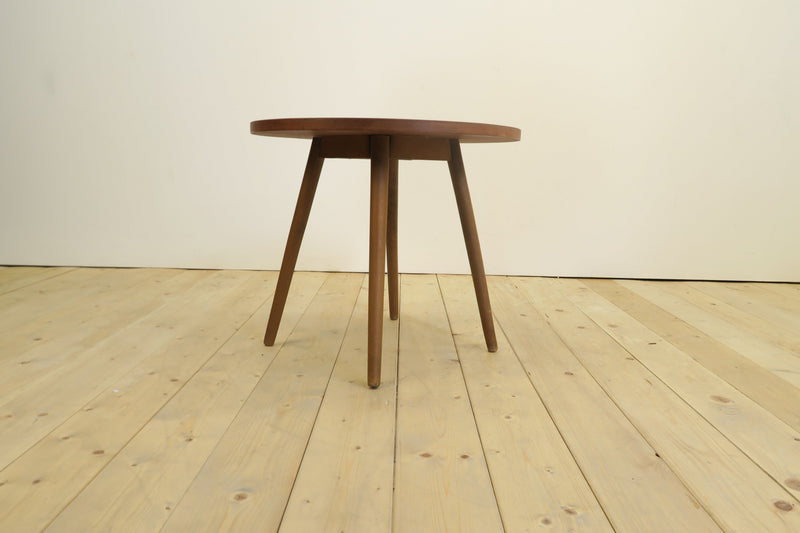 Round teak coffee table, 1960s