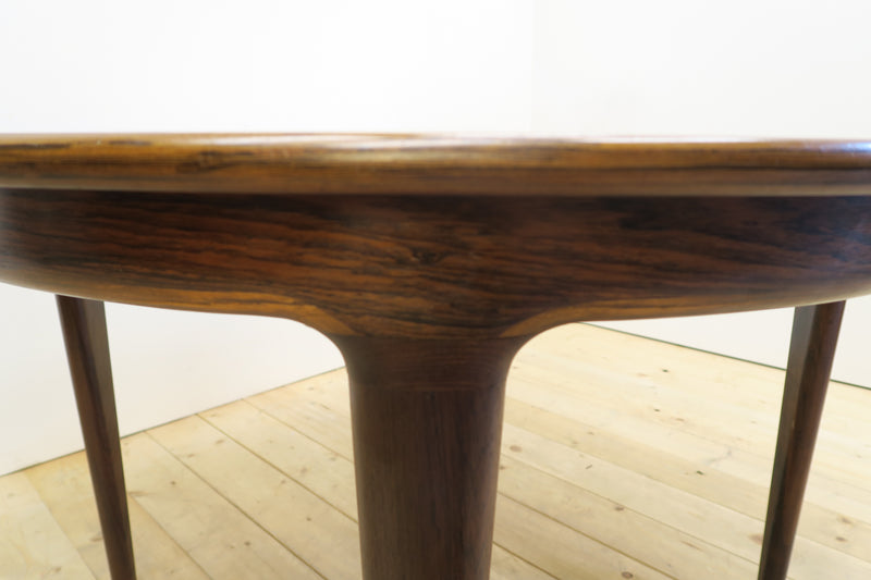 Rosewood dining set with table and 4 chairs, 1960s