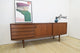 Teak sideboard with drawers and sliding doors, Denmark 1960